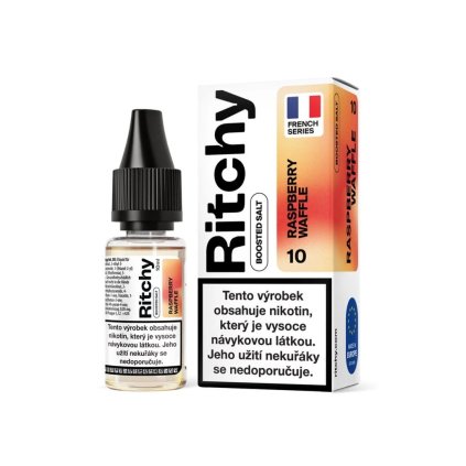 E liquidy Ritchy Salt Raspberry Waffle 10mg