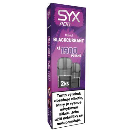 Syx Pod Blackcurrant Predplneny pod