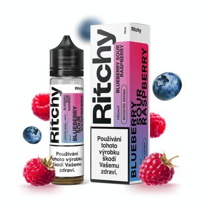 Prichut Ritchy Shake and Vape Blueberry Sour Raspberry