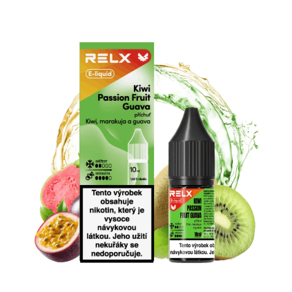 E liquid Relx Kiwi Passion Fruit Guava
