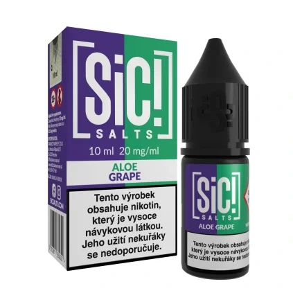 e liquid Sic Salts Aloe Grape