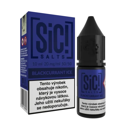 e liquid Sic Salts Blackcurrant ice