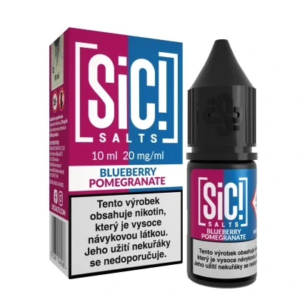 e liquid Sic Salts Blueberry Pomegranate