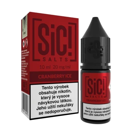 e liquid Sic Salts Cranberry Ice