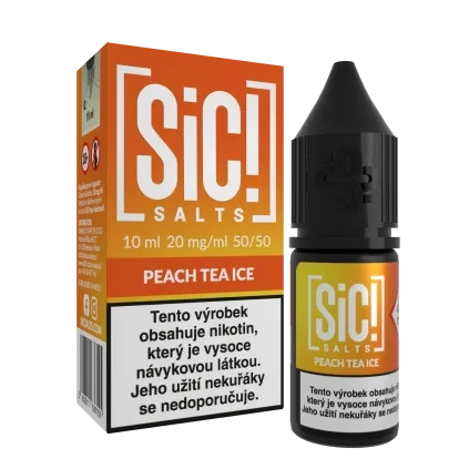 e liquid Sic Salts Peach Tea Ice