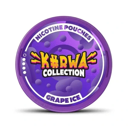 Kurwa Collection Grape Ice nikotinove sacky