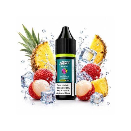 E liquid Nasty Burst Salt Pineapple Lychee