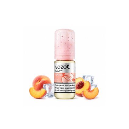 E liquid Vozol Salt Peach Ice