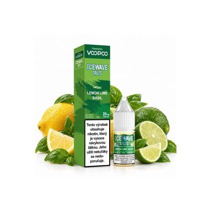 e liquid voopoo icewave lemon lime basil