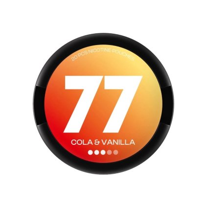 77 Cola Vanilla nikotinove sacky