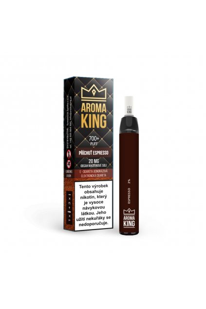 AromaKing 700 Espresso E cigareta min