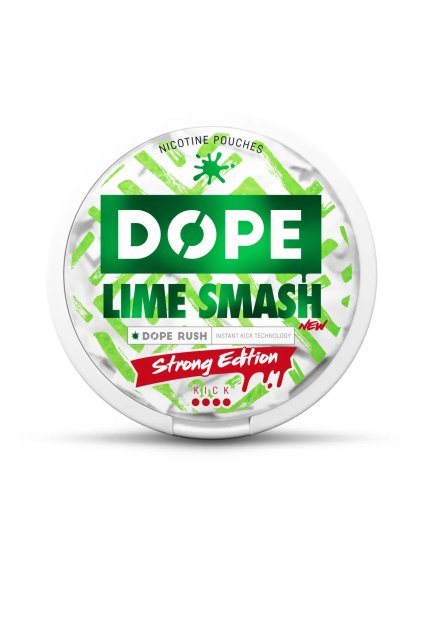 Dope Lime Smash Strong nikotinove sacky min
