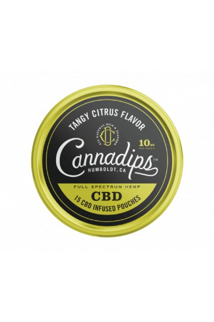 cannadips cbd sacky tangy citrus nordiction