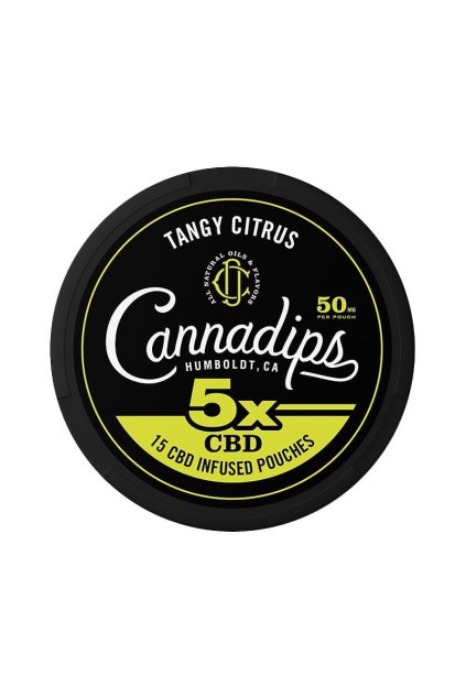 Cannadips Tangy Citrus CBD sacky 50mg