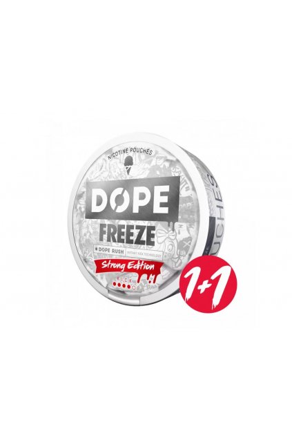 Dope freeze strong edition nikotinove sacky 1+1 akce min