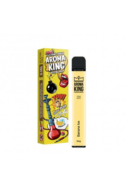 aroma king e cigareta bez nikotinu banana ice