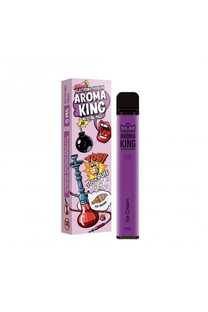 aroma king e cigareta bez nikotinu ice cream
