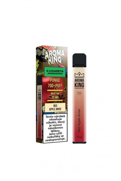 aroma king red apple anise jednorazova e cigareta ap min