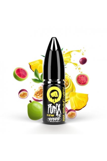 e liquid Riot Salt 10mg 20mg Guava passion fruit pineapple min