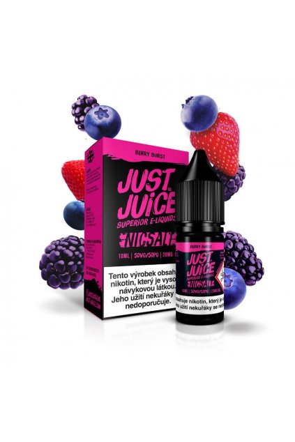 E liquid Just Juice Salt 20 mg Berry burst min