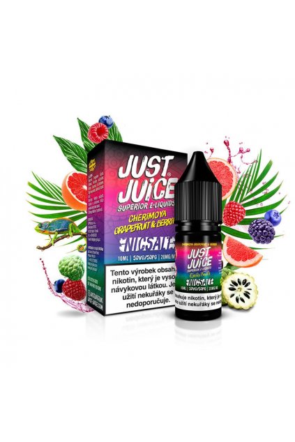 E liquid Just Juice Salt 20 mg cherimoya grapefruit berries min