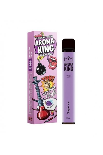 Aroma King grape ice hookah e cigareta bez nikotinu min
