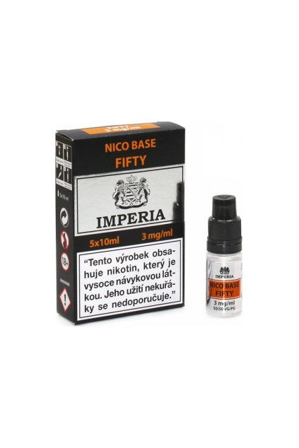 nikotinovy booster imperia 5x10ml 3mg:ml