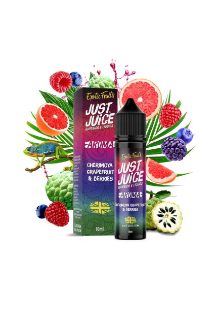Just Juice Shake and Vape Cherimoya Grapefruit Berries min