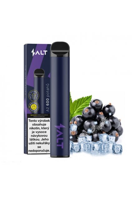 Salt 600 blackcurrant jednorazova e cigareta