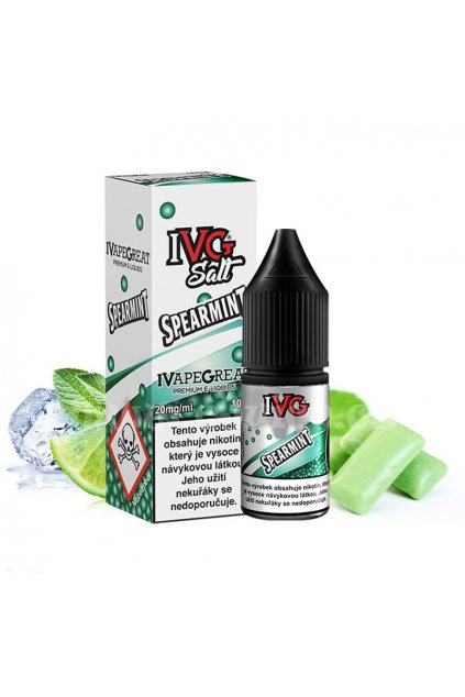 e liquid ivg salt spearmint