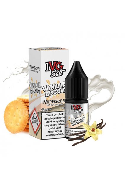 e liquid ivg salt vanilla biscuit