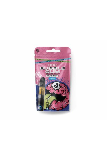 HHC Vapovaci set Bubble Gum 0,5ml min