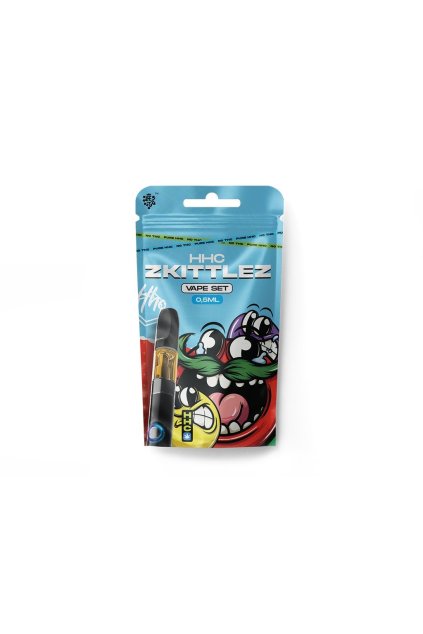 HHC Vapovaci set Zkittlez 0,5ml min