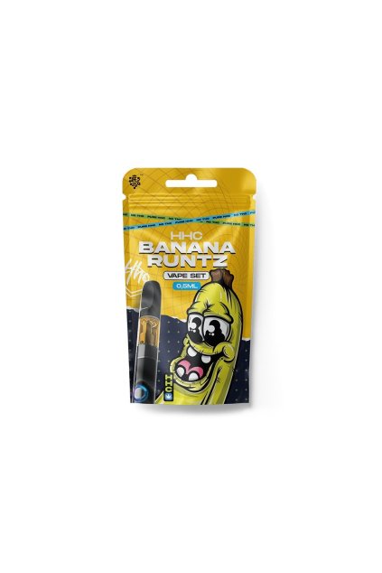 HHC Vapovaci set Banana Runtz 0,5ml min
