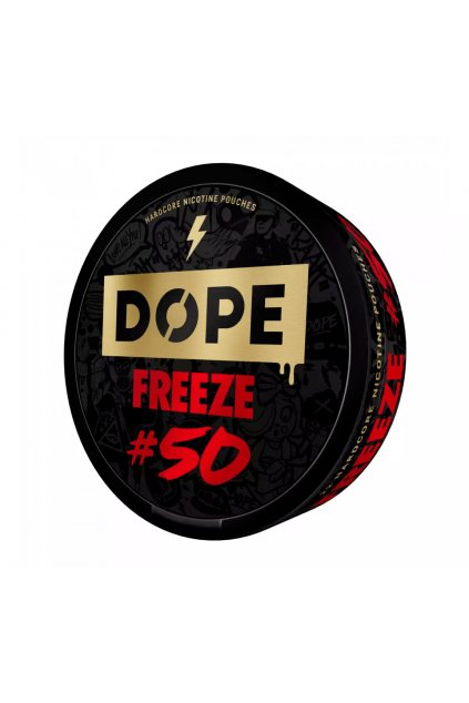 dope freeze 50 nikotinove sacky