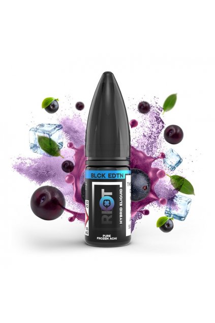 e liquid riot salt pure frozen acai min