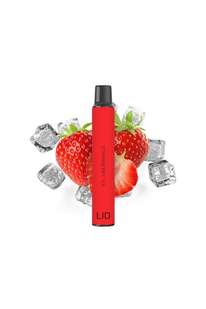 lio mini strawberry ice jednorazova e cigareta.png min