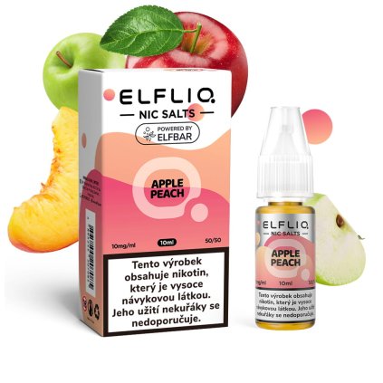 Elfliq e liquid Apple Peach