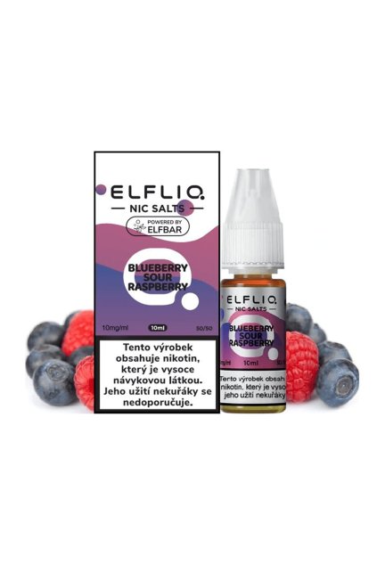 E liquid Elf Bar ELFLIQ Blueberry Sour Raspberry min