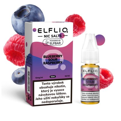 Elfliq e liquid Blueberry Sour Raspberry