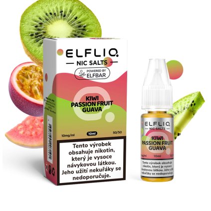 Elfliq e liquid Kiwi Passion Fruit Guava