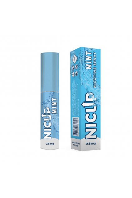 nicup nikotinovy spray mint min