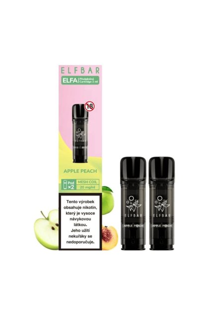Elf Bar ELFA Pod Apple Peach predplnene pody min