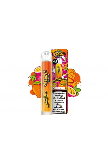 kurwa collection mango passionfruit e cigareta