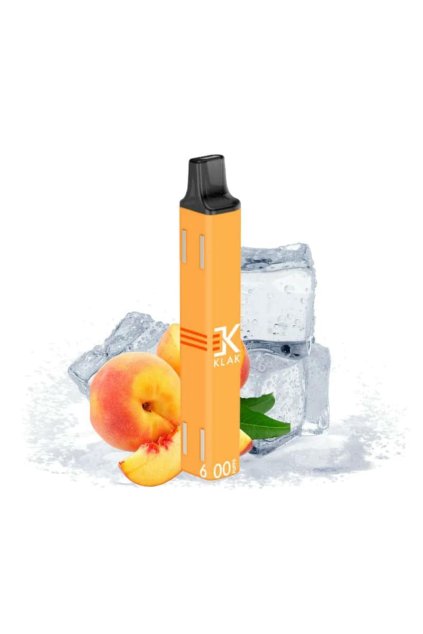 klik klak element peach ice jednorazova e cigareta min