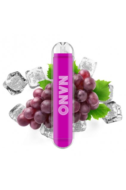 lio nano II grape ice jednorazova e cigareta