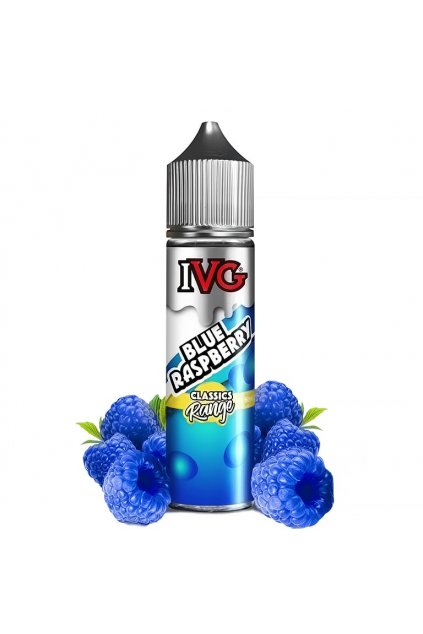 IVG shake and vape blue raspberry min
