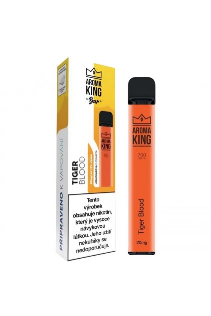 Aroma King Tiger Blood jednorazova e cigareta min