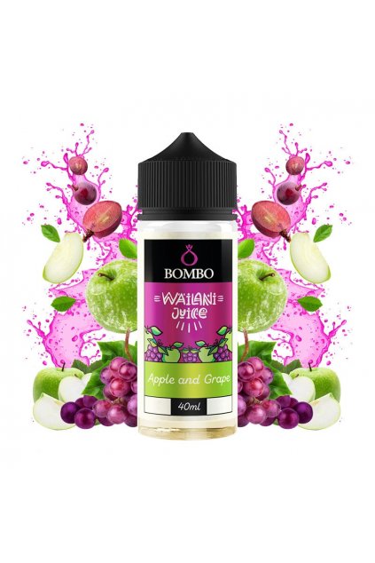 Bombo Shake and vape Wailani Apple and Grape min