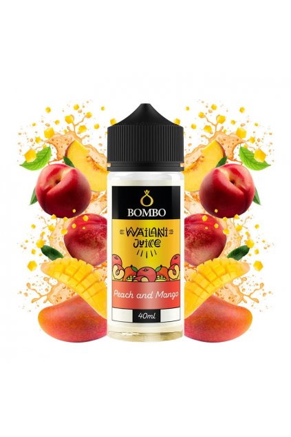 Bombo Shake and vape Wailani Peach and Mango min